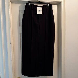 NWT Dissh Rowan Black Midi Skirt Black Size 12